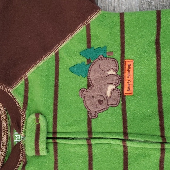 Carter's 24mth Zip-up Fleece Sleeper - Picture 2 of 4